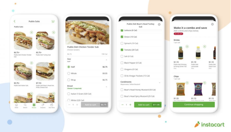 Publix, Instacart Team Up For Made-to-order Food Delivery | Store Brands